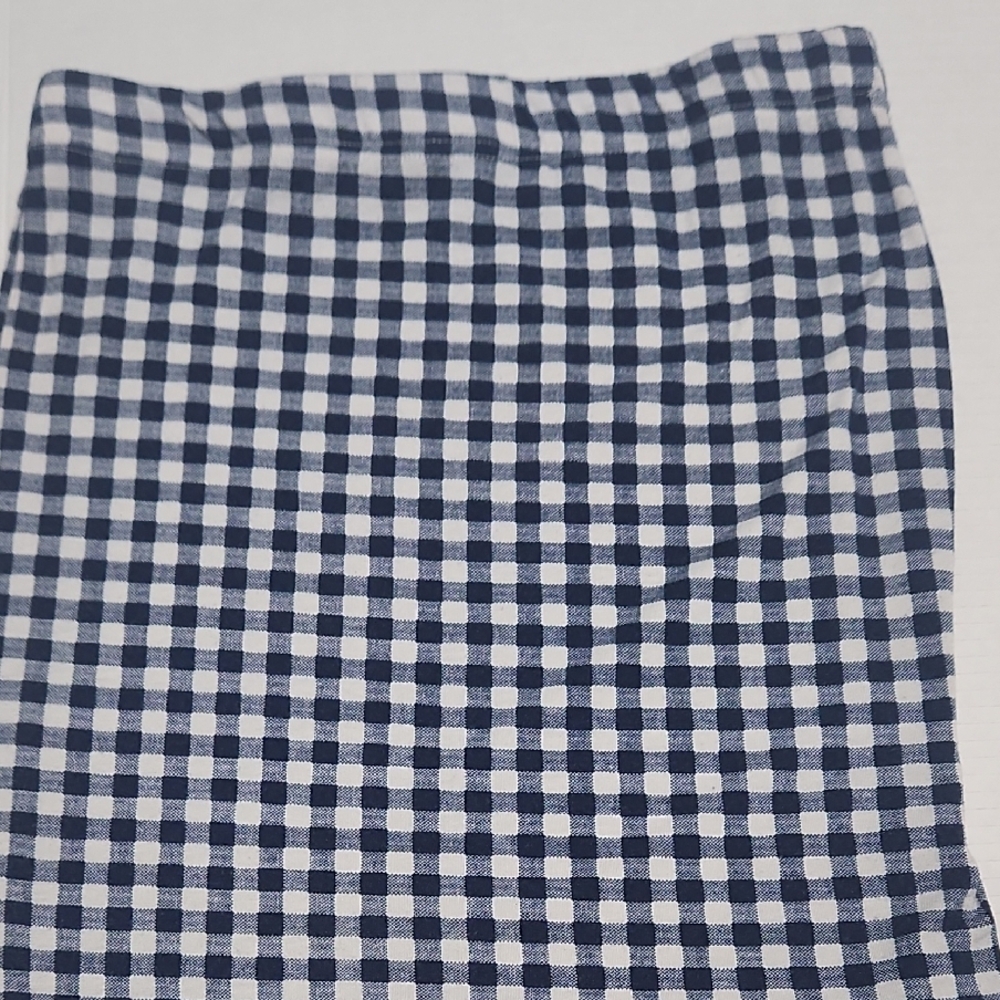 Gingham Checkered Skirt